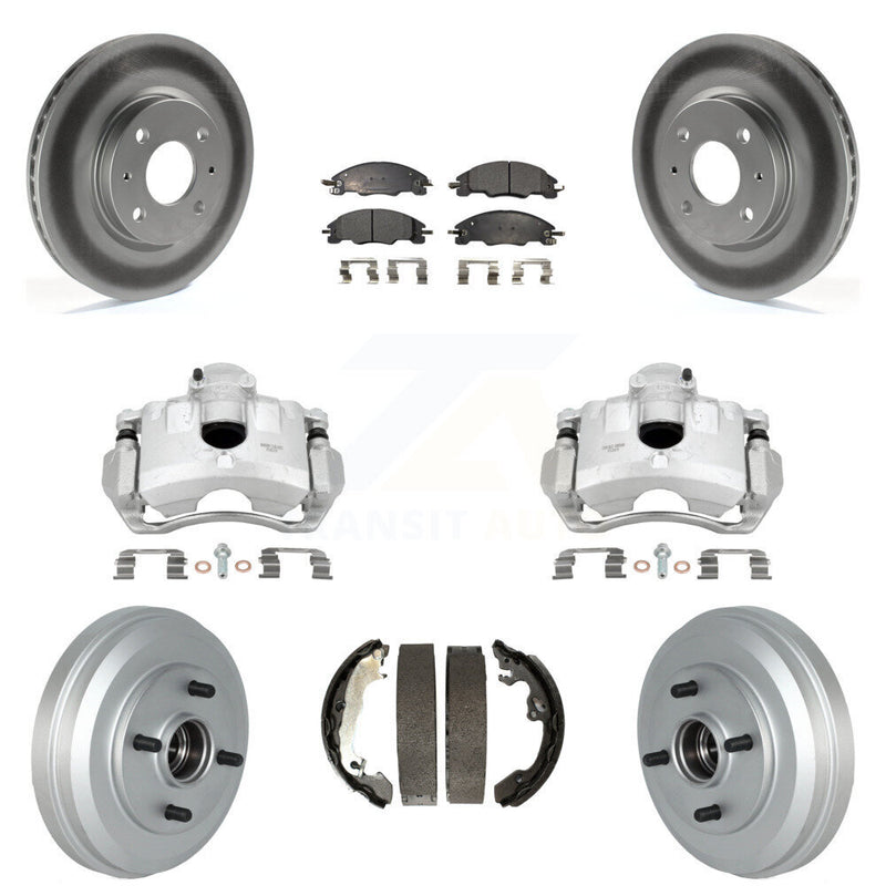 Transit Auto KCG-100420T Disc Brake Kit for 2009-2011 Ford Focus - Front and Rear product image