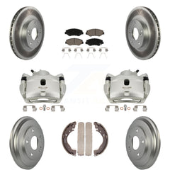 Transit Auto KCG-100421C Disc Brake Kit for 2014-2015 Honda Civic - Front and Rear product image