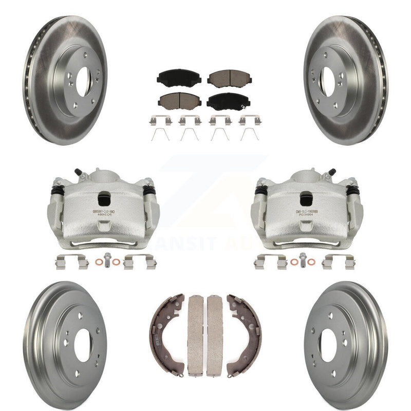Transit Auto KCG-100421C Disc Brake Kit for 2014-2015 Honda Civic - Front and Rear product image