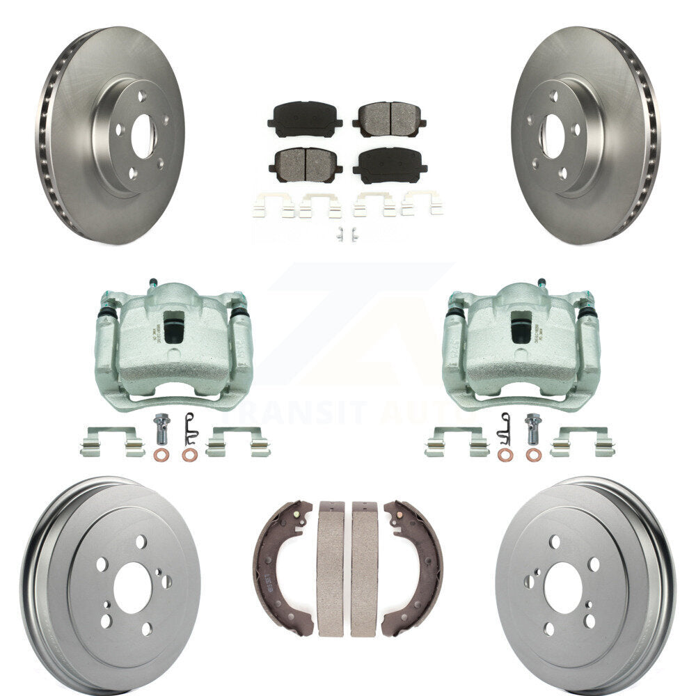 Transit Auto KCG-100422S Disc Brake Kit for 2003-2008 Toyota Corolla - Front and Rear product image