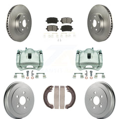 Transit Auto KCG-100422S Disc Brake Kit for 2003-2008 Toyota Corolla - Front and Rear product image