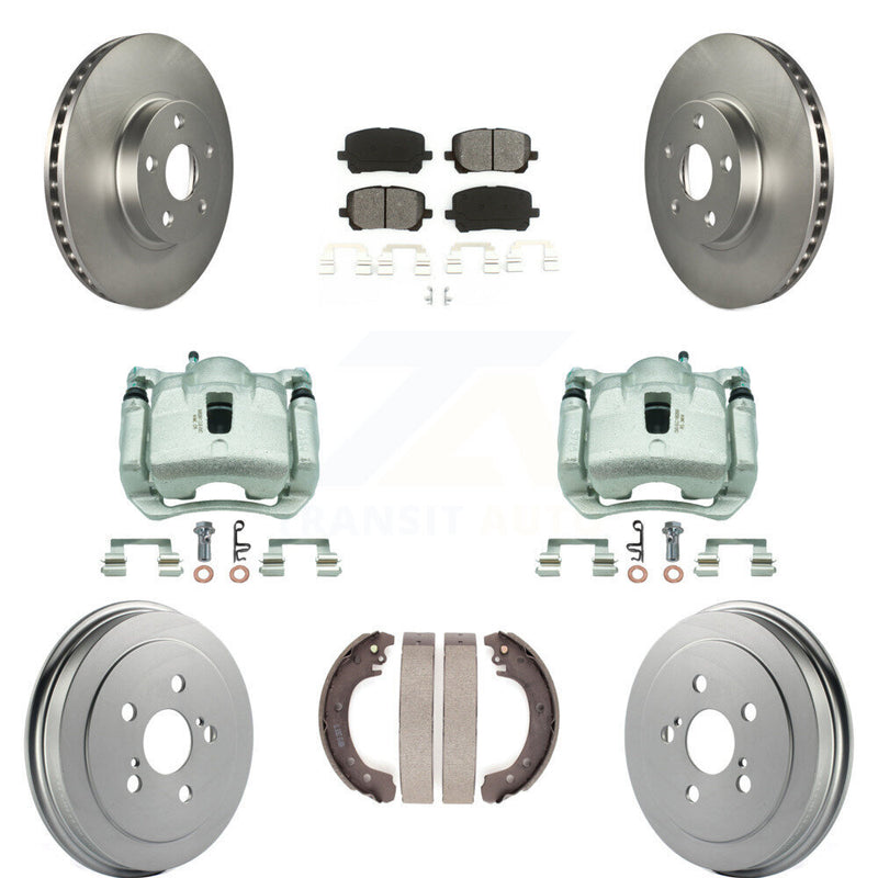 Transit Auto KCG-100422S Disc Brake Kit for 2003-2008 Toyota Corolla - Front and Rear product image