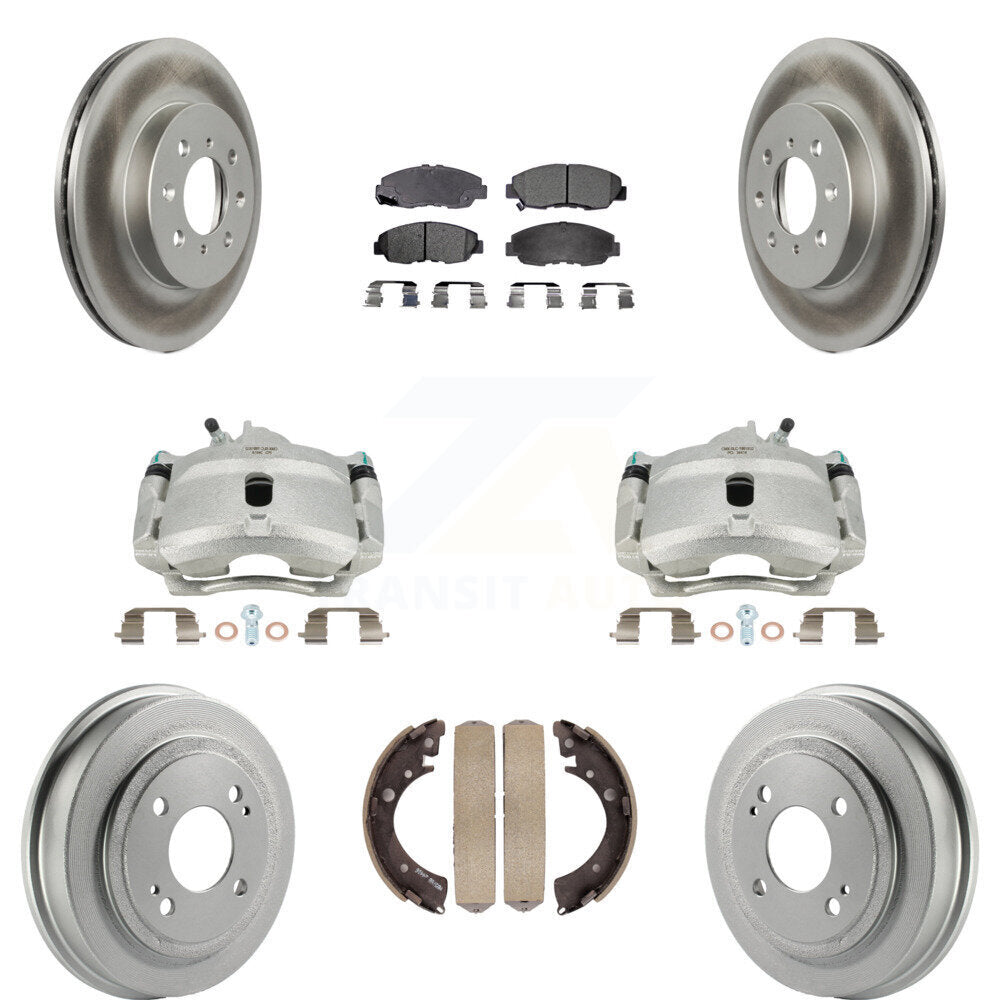 Transit Auto KCG-100422T Disc Brake Kit for 1996-2000 Honda Civic, Acura EL - Front and Rear product image