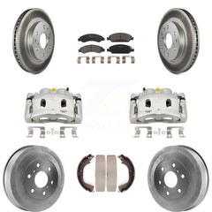 Transit Auto KCG-100423T Disc Brake Kit for 2009-2013 Chevrolet Silverado 1500, GMC Sierra 1500 - Front and Rear product image
