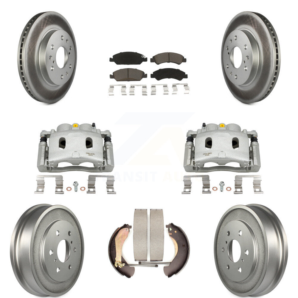 Transit Auto KCG-100424C Disc Brake Kit for 2005-2007 Chevrolet Silverado 1500 Classic, GMC Sierra 1500 Classic, Chevrolet Silverado 1500 & more - Front and Rear product image