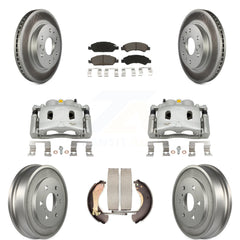 Transit Auto KCG-100424C Disc Brake Kit for 2005-2007 Chevrolet Silverado 1500 Classic, GMC Sierra 1500 Classic, Chevrolet Silverado 1500 & more - Front and Rear product image
