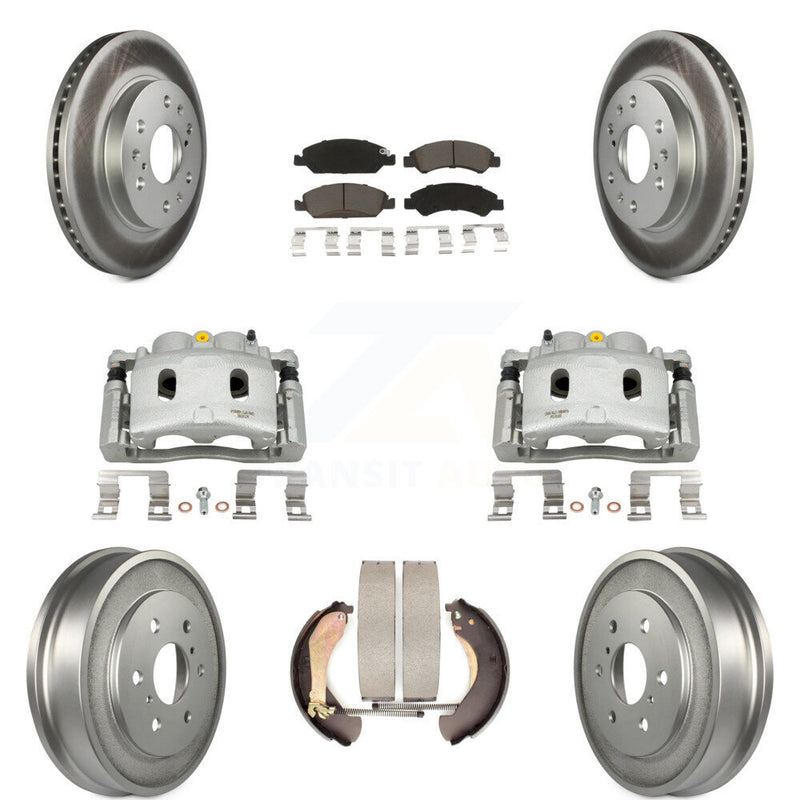 Transit Auto KCG-100424C Disc Brake Kit for 2005-2007 Chevrolet Silverado 1500 Classic, GMC Sierra 1500 Classic, Chevrolet Silverado 1500 & more - Front and Rear product image
