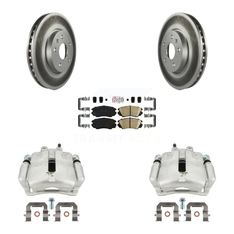 Transit Auto KCG-100424N Disc Brake Kit for 2011-2017 Chevrolet Malibu Limited, Buick LaCrosse, Buick Regal - Front product image