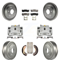 Transit Auto KCG-100424P Disc Brake Kit for 2005-2007 Chevrolet Silverado 1500 Classic, GMC Sierra 1500 Classic, Chevrolet Silverado 1500 & more - Front and Rear product image