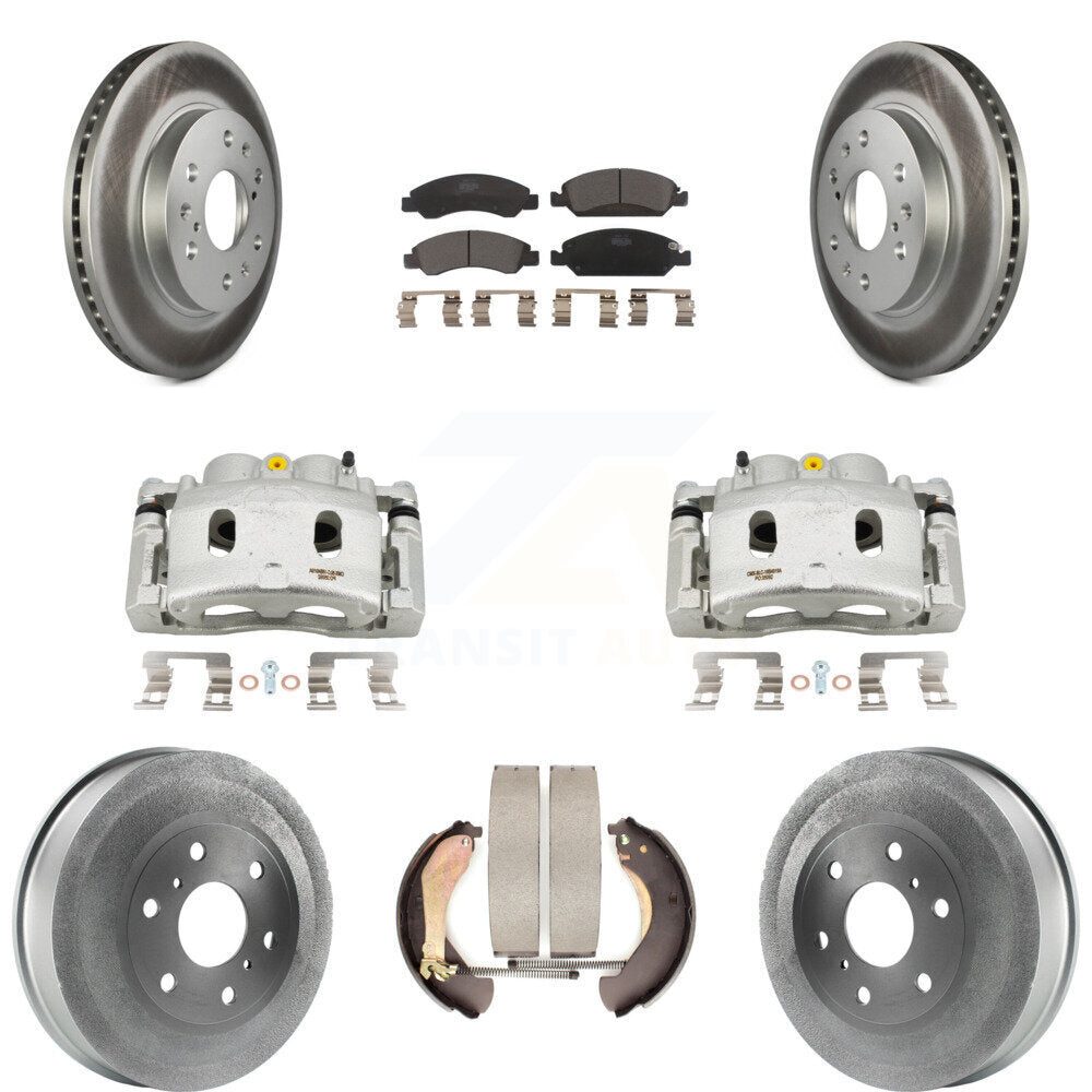 Transit Auto KCG-100424T Disc Brake Kit for 2009 Chevrolet Silverado 1500, GMC Sierra 1500 - Front and Rear product image
