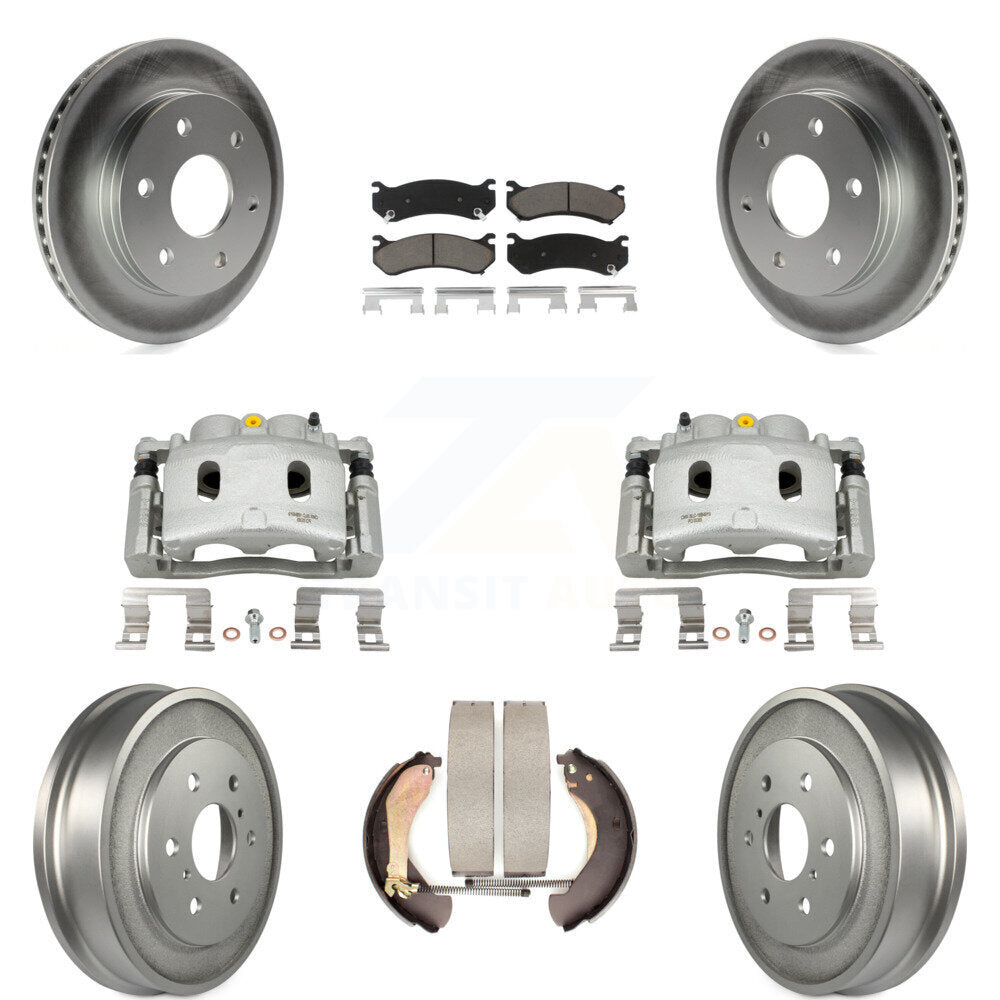 Transit Auto KCG-100425C Disc Brake Kit for 2007 Chevrolet Silverado 1500 - Front and Rear product image
