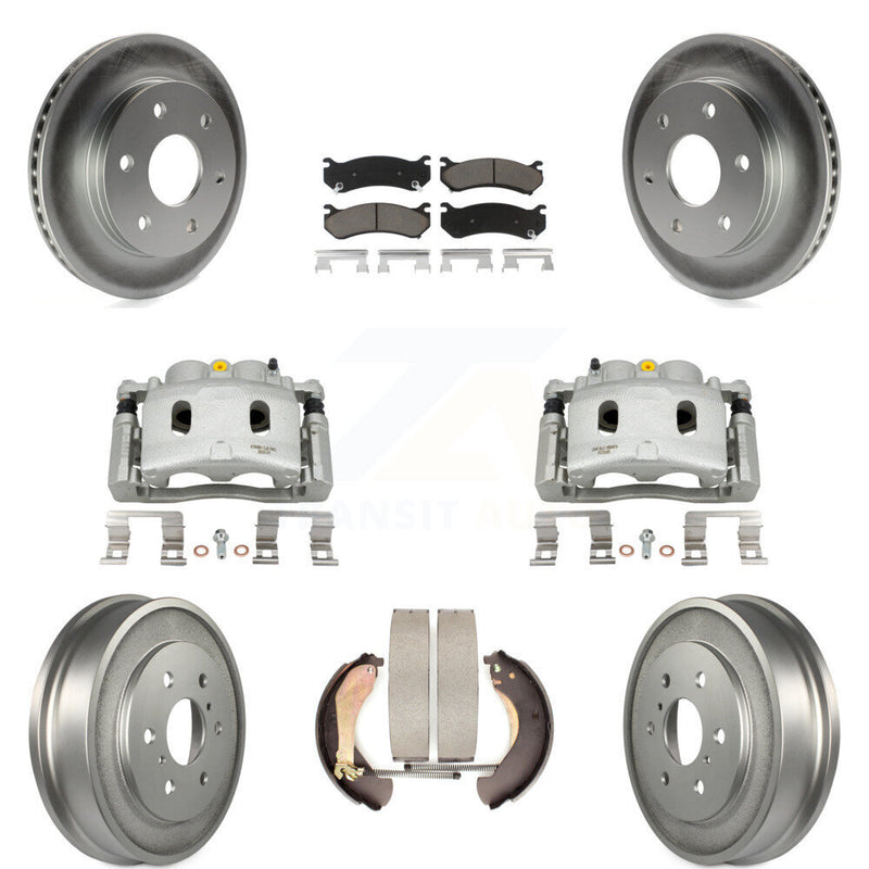 Transit Auto KCG-100425C Disc Brake Kit for 2007 Chevrolet Silverado 1500 - Front and Rear product image