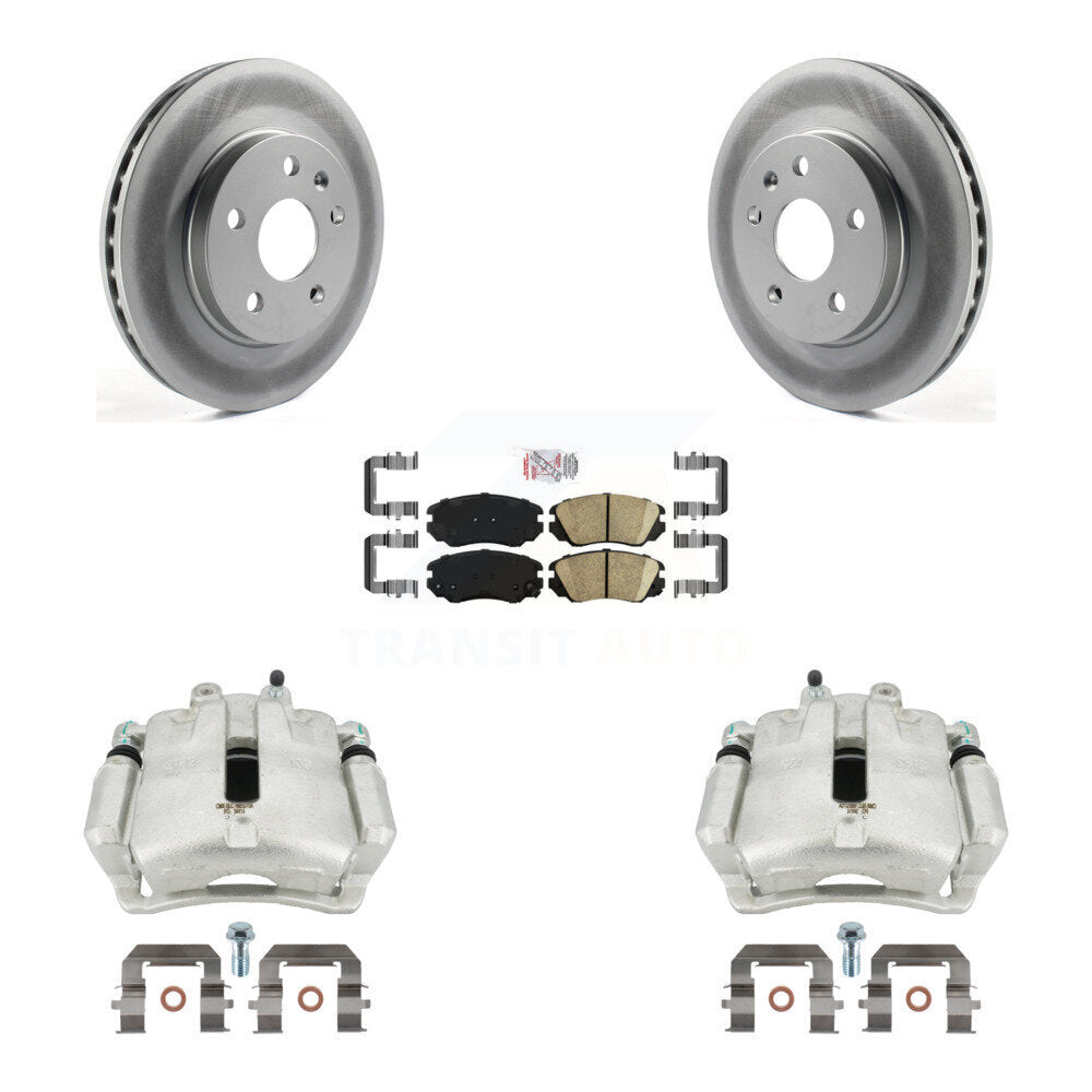 Transit Auto KCG-100425N Disc Brake Kit for 2011-2017 Chevrolet Malibu Limited, Chevrolet Malibu, Buick LaCrosse & more - Front product image