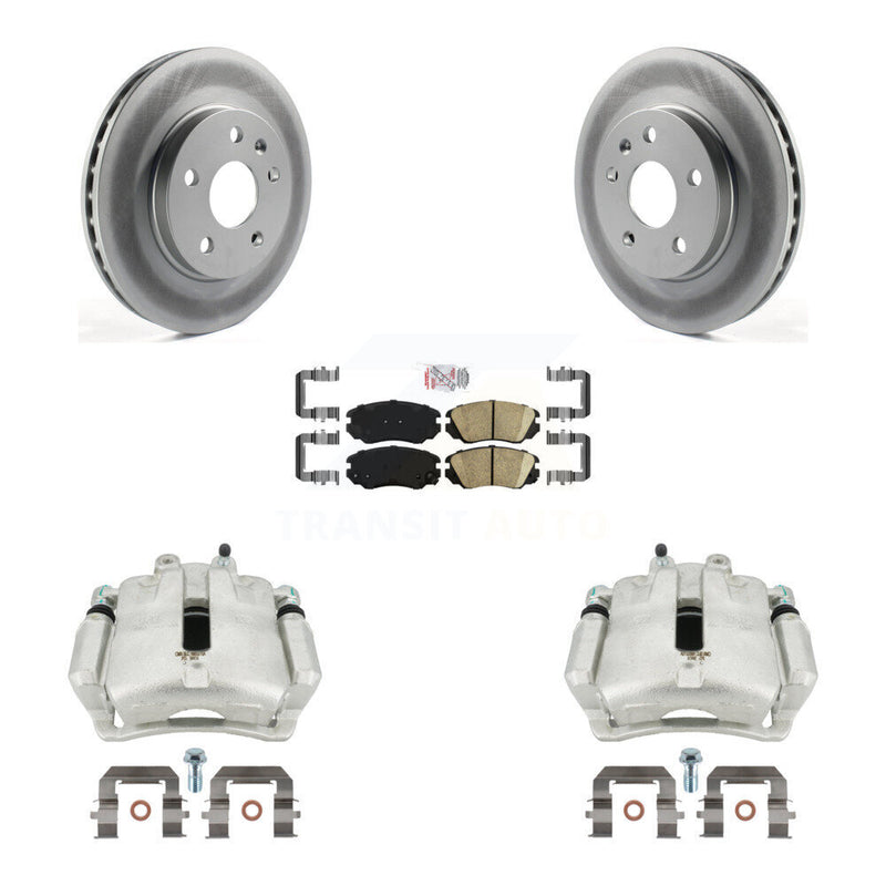 Transit Auto KCG-100425N Disc Brake Kit for 2011-2017 Chevrolet Malibu Limited, Chevrolet Malibu, Buick LaCrosse & more - Front product image