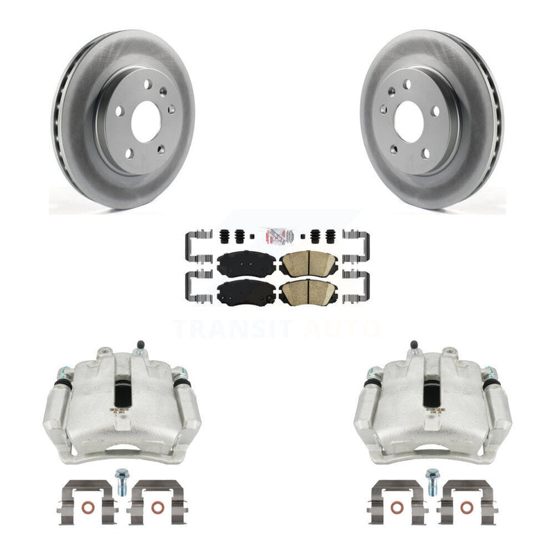 Transit Auto KCG-100426N Disc Brake Kit for 2011-2017 Chevrolet Malibu Limited, Chevrolet Malibu, Buick LaCrosse & more - Front product image