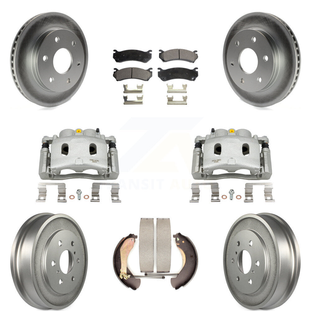 Transit Auto KCG-100426P Disc Brake Kit for 2007 Chevrolet Silverado 1500 - Front and Rear product image