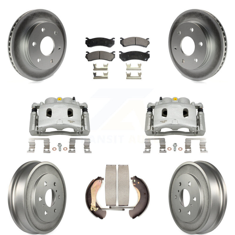 Transit Auto KCG-100426P Disc Brake Kit for 2007 Chevrolet Silverado 1500 - Front and Rear product image