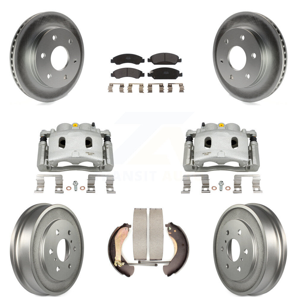 Transit Auto KCG-100427P Disc Brake Kit for 2007 GMC Sierra 1500 - Front and Rear product image