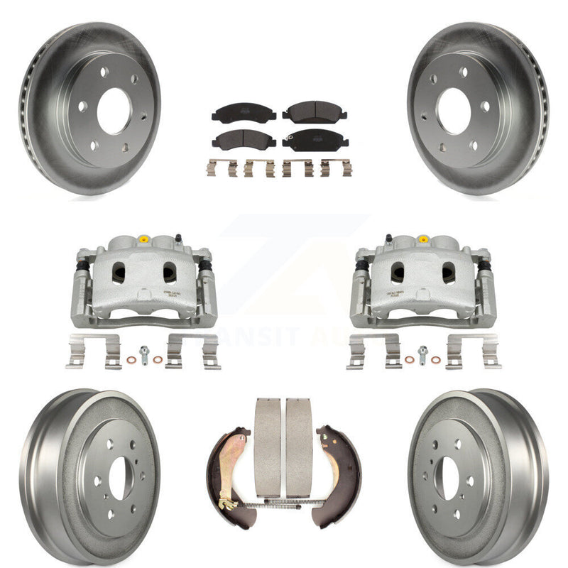 Transit Auto KCG-100427P Disc Brake Kit for 2007 GMC Sierra 1500 - Front and Rear product image