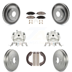 Transit Auto KCG-100427T Disc Brake Kit for 2008 Nissan Versa - Front and Rear product image