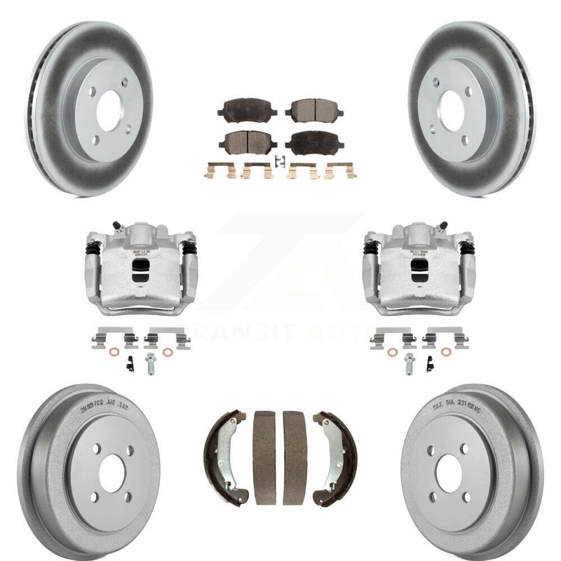 Transit Auto KCG-100428P Disc Brake Kit for 2003-2007 Chevrolet Cobalt, Pontiac Pursuit, Saturn Ion - Front and Rear product image