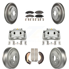 Transit Auto KCG-100428T Disc Brake Kit for 2005-2007 Chevrolet Silverado 1500 Classic, GMC Sierra 1500 Classic, Chevrolet Silverado 1500 & more - Front and Rear product image