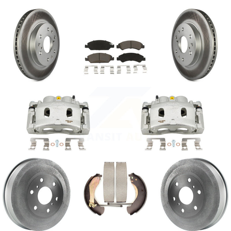Transit Auto KCG-100429C Disc Brake Kit for 2009 Chevrolet Silverado 1500, GMC Sierra 1500 - Front and Rear product image