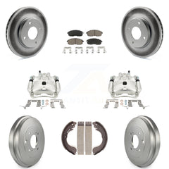 Transit Auto KCG-100432C Disc Brake Kit for 2007-2014 Nissan Cube, Nissan Versa - Front and Rear product image