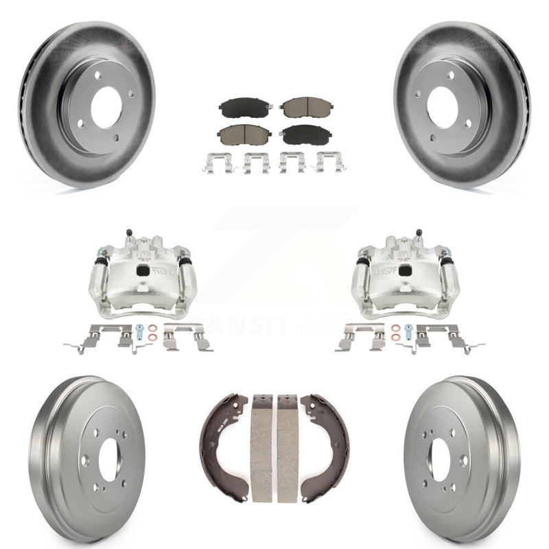 Transit Auto KCG-100432C Disc Brake Kit for 2007-2014 Nissan Cube, Nissan Versa - Front and Rear product image