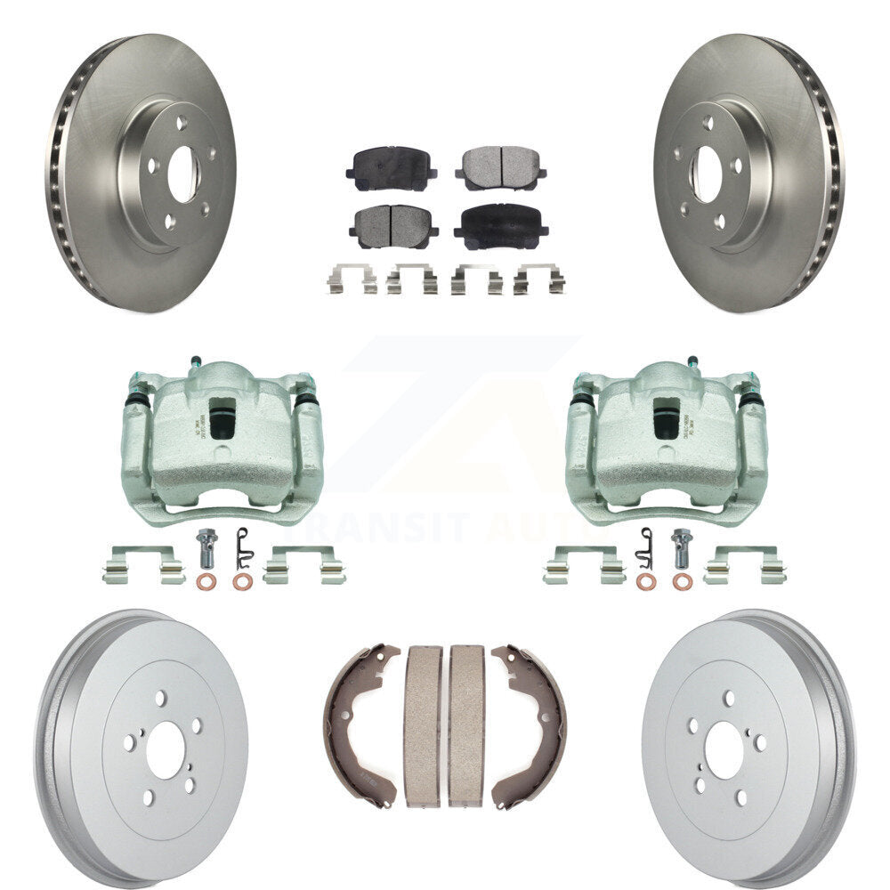 Transit Auto KCG-100432P Disc Brake Kit for 2003-2008 Pontiac Vibe, Toyota Matrix - Front and Rear product image