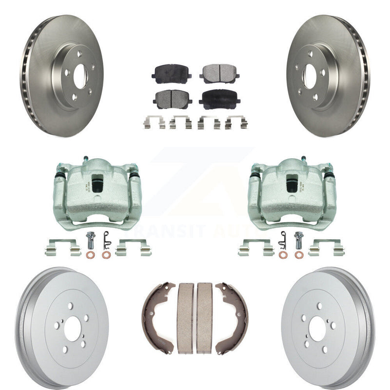 Transit Auto KCG-100432P Disc Brake Kit for 2003-2008 Pontiac Vibe, Toyota Matrix - Front and Rear product image