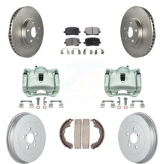 Transit Auto KCG-100432T Disc Brake Kit for 2003-2008 Pontiac Vibe, Toyota Matrix - Front and Rear product image