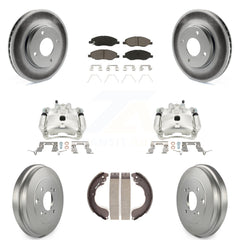 Transit Auto KCG-100433C Disc Brake Kit for 2008 Nissan Versa - Front and Rear product image