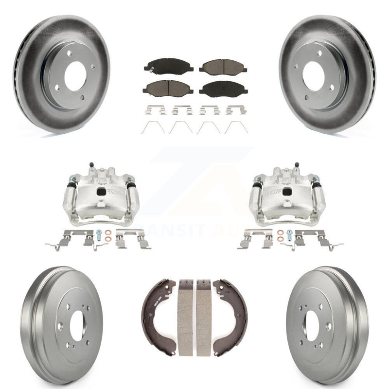 Transit Auto KCG-100433C Disc Brake Kit for 2008 Nissan Versa - Front and Rear product image
