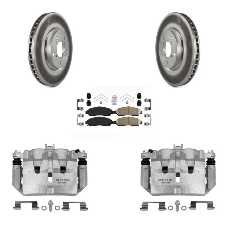 Transit Auto KCG-100433N Disc Brake Kit for 2007-2013 Acura ZDX, Acura MDX - Front product image