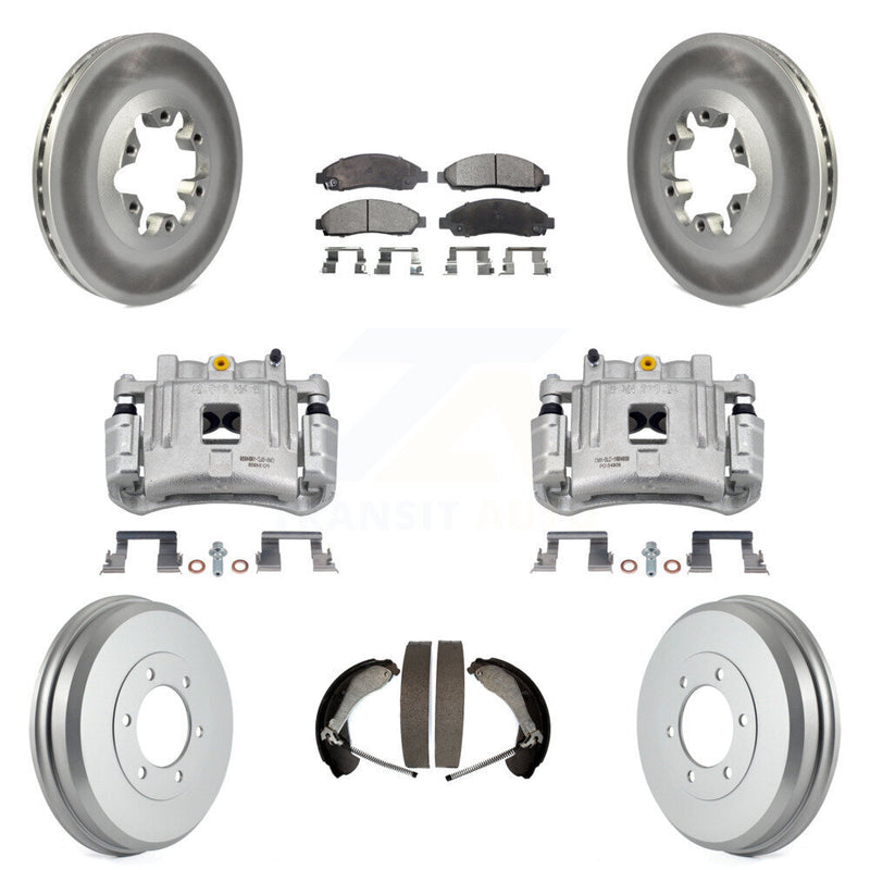 Transit Auto KCG-100433P Disc Brake Kit for 2004-2008 Isuzu i-290, Isuzu i-370, Isuzu i-280 & more - Front and Rear product image