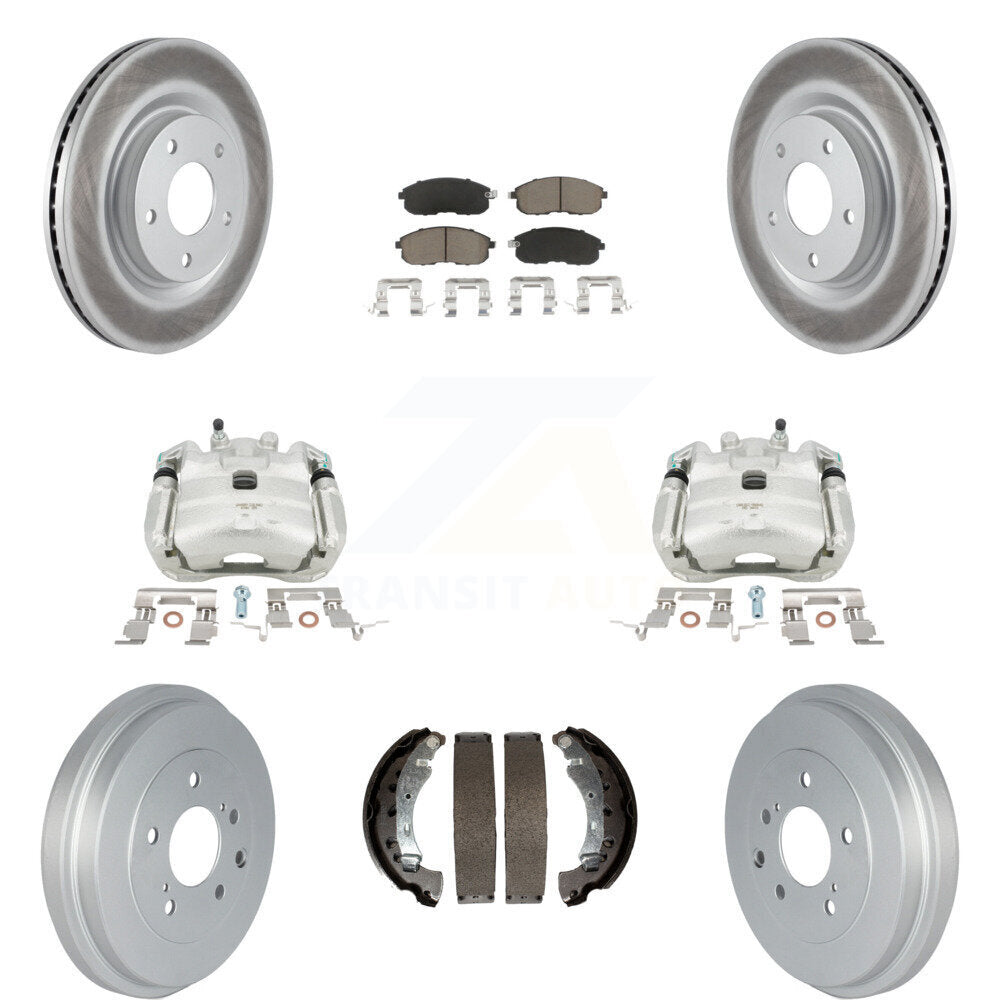 Transit Auto KCG-100434C Disc Brake Kit for 2017-2019 Nissan Sentra - Front and Rear product image