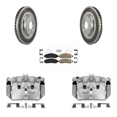 Transit Auto KCG-100434N Disc Brake Kit for 2007-2013 Acura ZDX, Acura MDX - Front product image