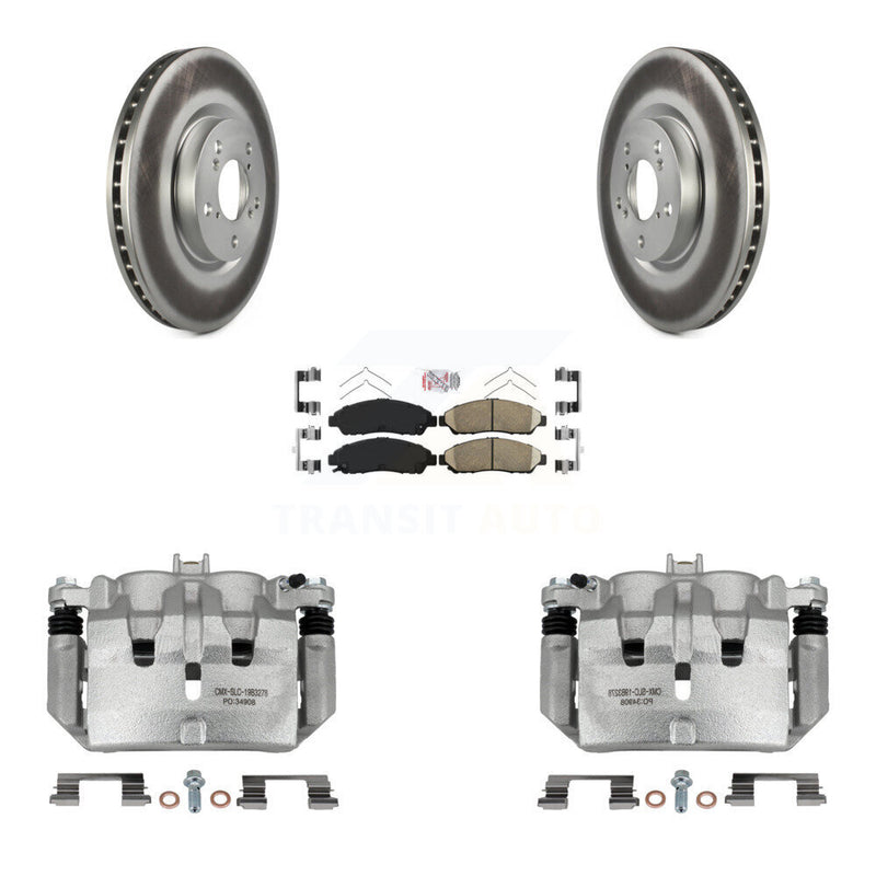 Transit Auto KCG-100434N Disc Brake Kit for 2007-2013 Acura ZDX, Acura MDX - Front product image