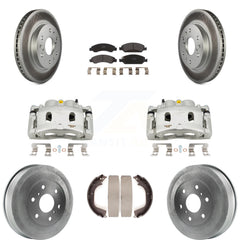 Transit Auto KCG-100434P Disc Brake Kit for 2009-2013 Chevrolet Silverado 1500, GMC Sierra 1500 - Front and Rear product image