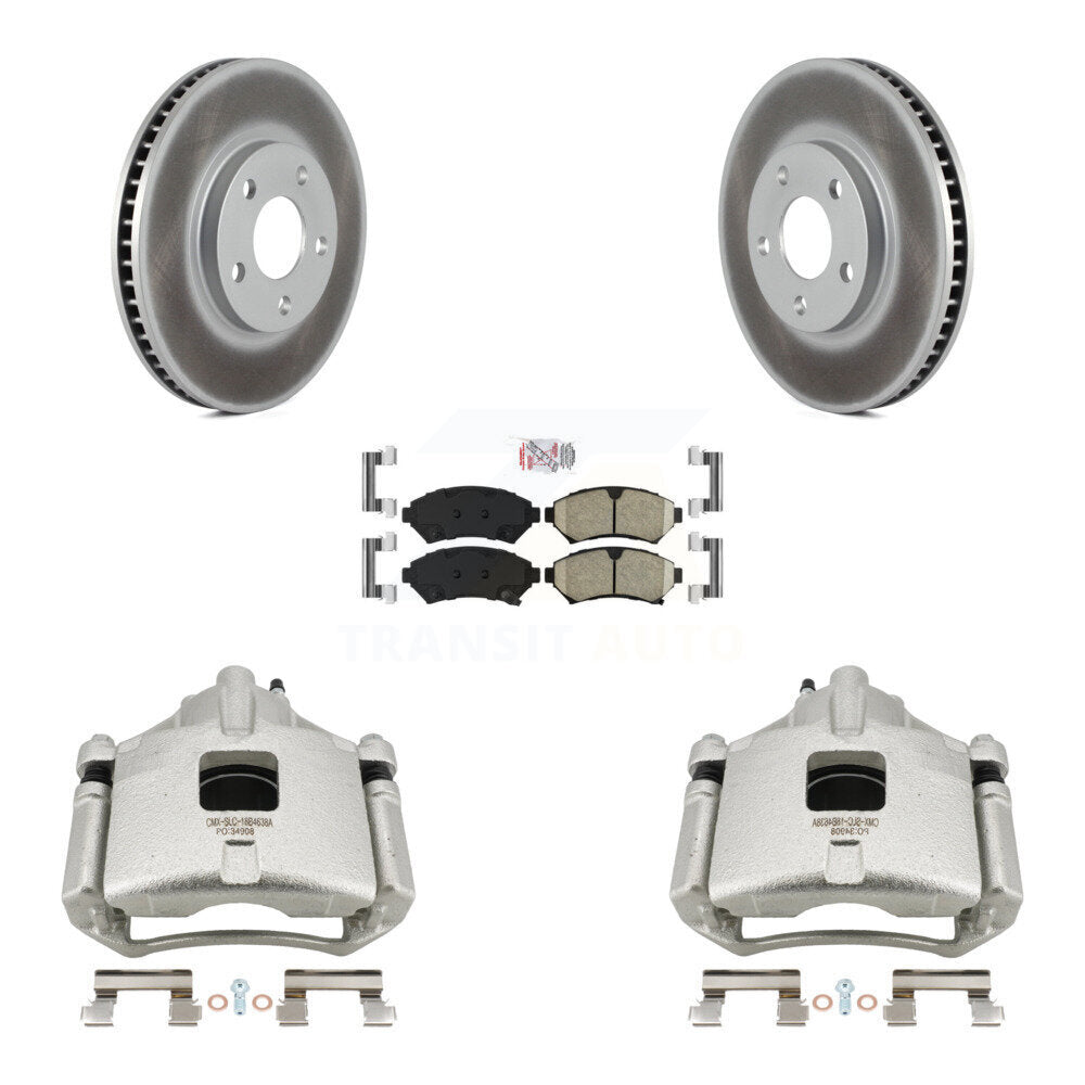 Transit Auto KCG-100435N Disc Brake Kit for 1997-2004 Cadillac Seville, Oldsmobile Aurora, Buick LeSabre & more - Front product image