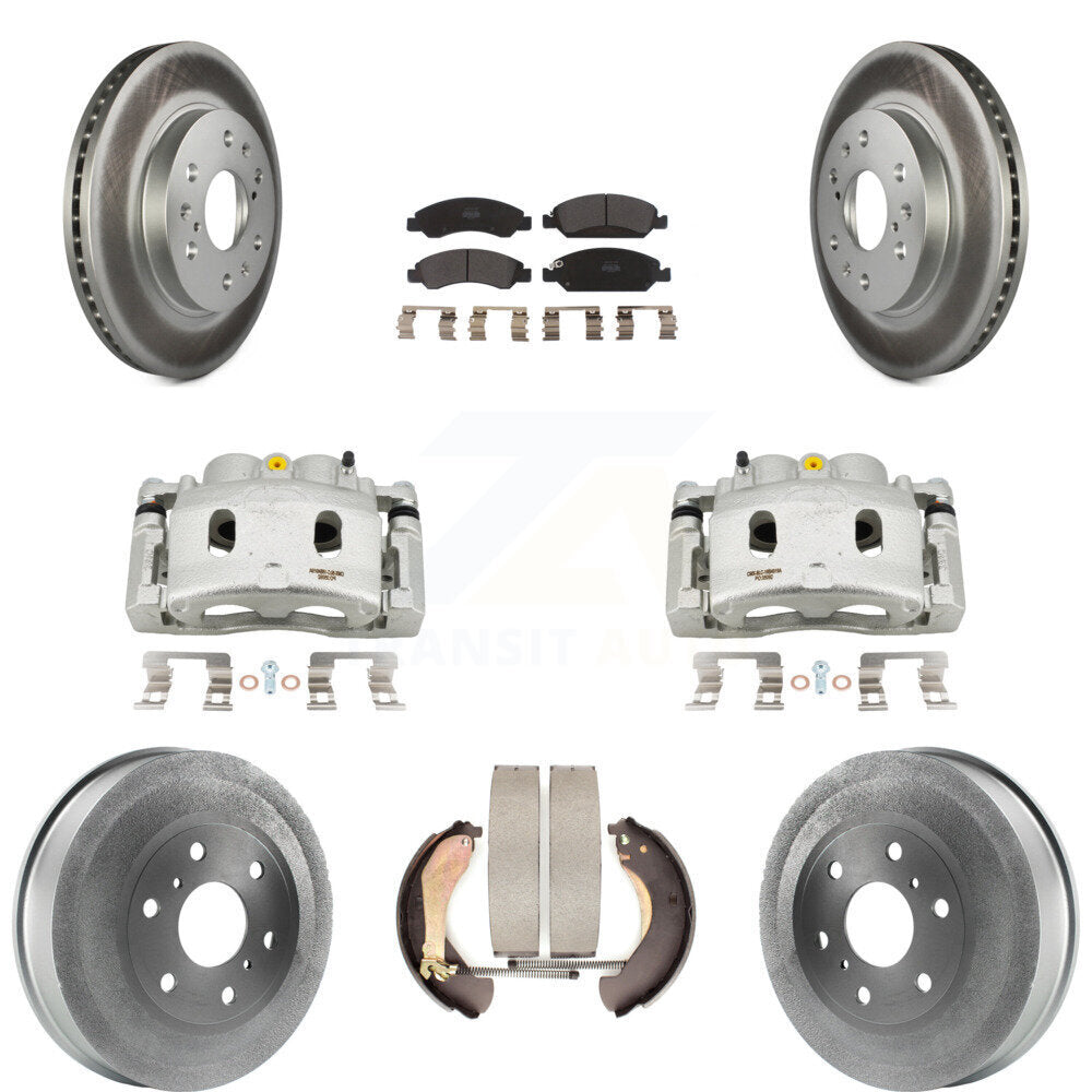 Transit Auto KCG-100435P Disc Brake Kit for 2009 Chevrolet Silverado 1500, GMC Sierra 1500 - Front and Rear product image