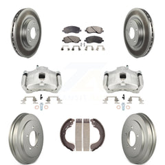 Transit Auto KCG-100435T Disc Brake Kit for 2007-2017 Dodge Caliber, Dodge Avenger, Jeep Compass & more - Front and Rear product image