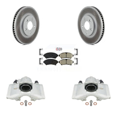 Transit Auto KCG-100436N Disc Brake Kit for 1997-1999 Cadillac DeVille - Front product image