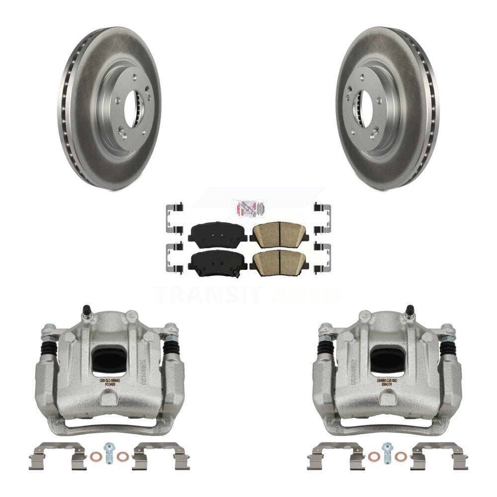 Transit Auto KCG-100437N Disc Brake Kit for 2010-2013 Kia Sorento, Hyundai Santa Fe - Front product image