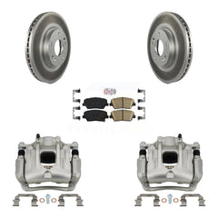 Transit Auto KCG-100437N Disc Brake Kit for 2010-2013 Kia Sorento, Hyundai Santa Fe - Front product image
