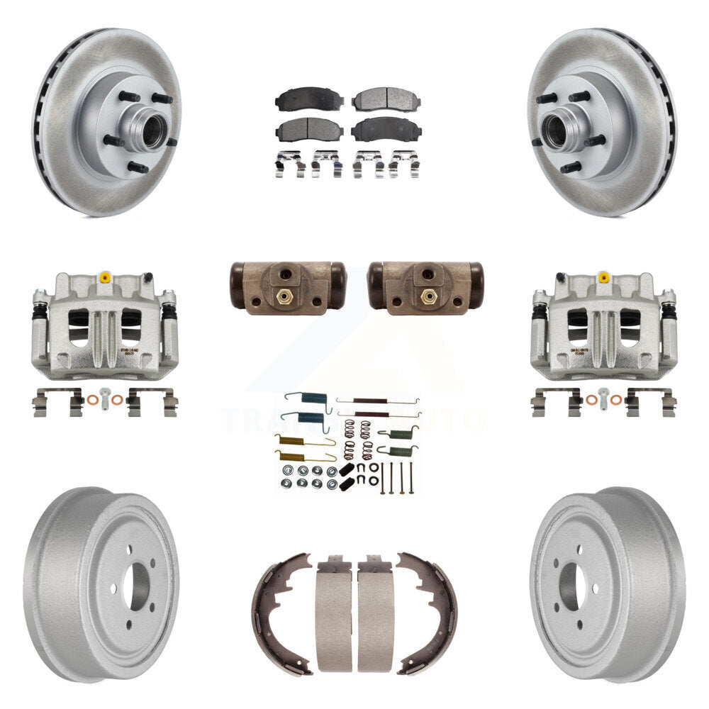 Transit Auto KCG-100437P Disc Brake Kit for 2006-2009 Ford Ranger - Front and Rear product image