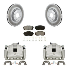 Transit Auto KCG-100437S Disc Brake Kit for 2016 Hyundai Tucson - Front product image