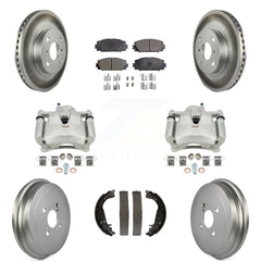 Transit Auto KCG-100437T Disc Brake Kit for 2006-2014 Toyota Yaris - Front and Rear product image