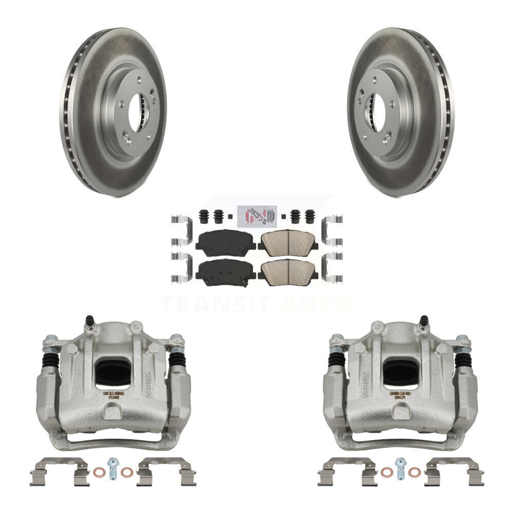 Transit Auto KCG-100438N Disc Brake Kit for 2010-2013 Kia Sorento, Hyundai Santa Fe - Front product image